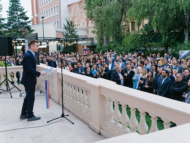 Public à l'Ambassade de Roumanie — French Tech - Romanian Touch 2025
